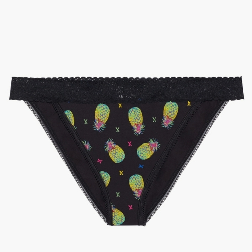 SAVAGE XFENTY Cotton Essentials High-Waist Bikini